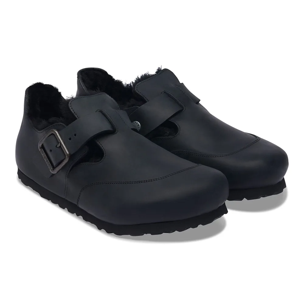 London Shearling South Pole Natural Leather Oiled