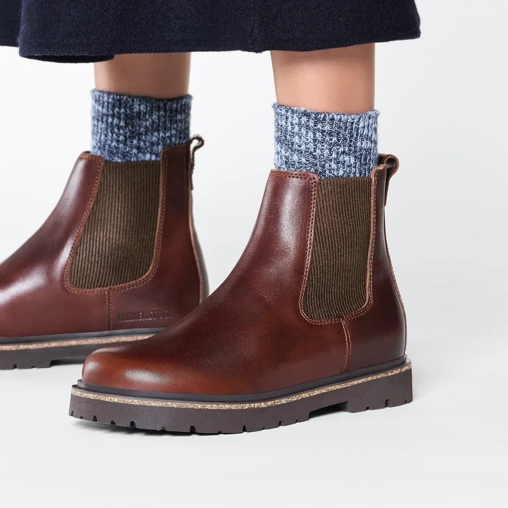Highwood Chelsea Women Leather Chocolate