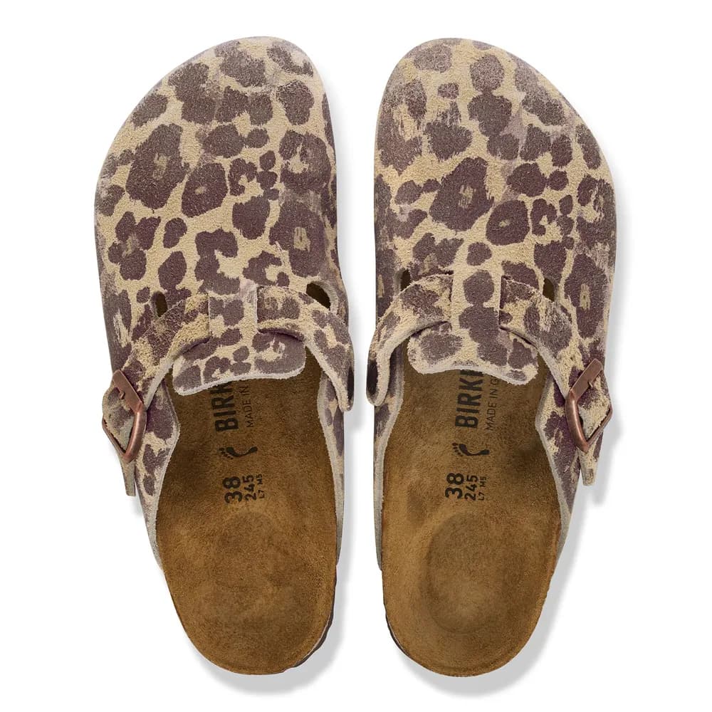 Boston Suede Leather Leo Sandcastle