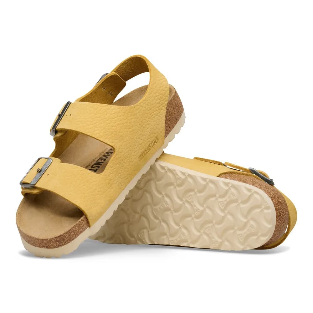 Milano Nubuck Leather Archive Yellow