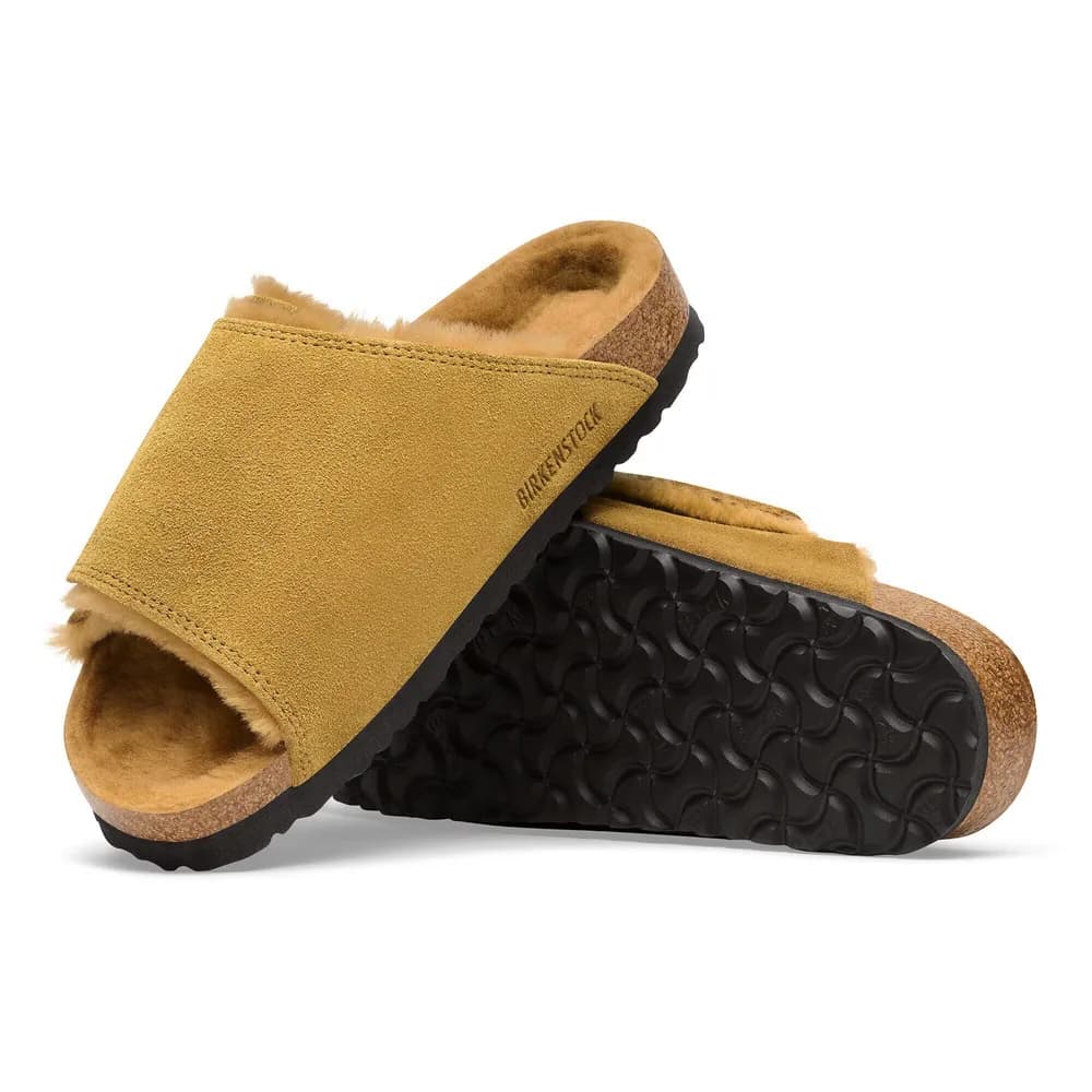 Solana Shearling Suede Leather