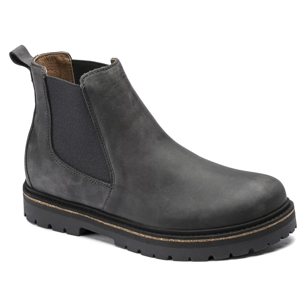 Stalon Nubuck Leather Black