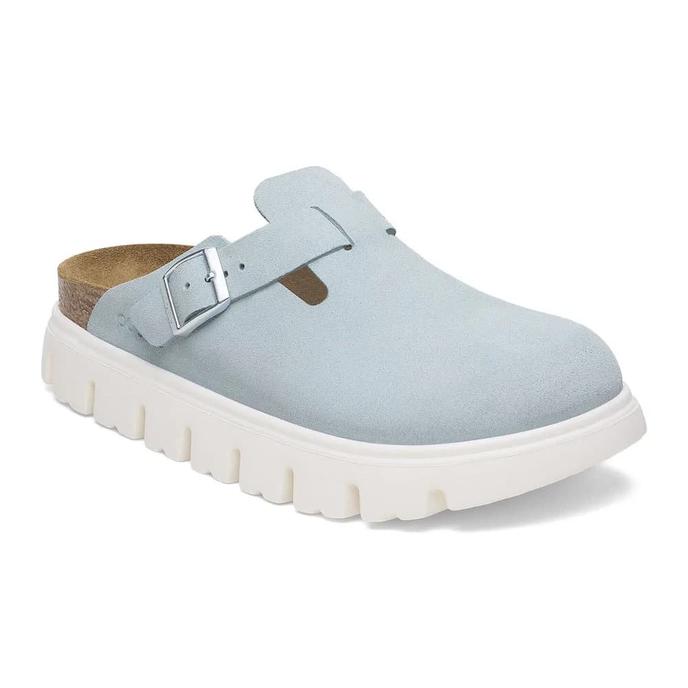 Boston Chunky Suede Leather Berry Crush