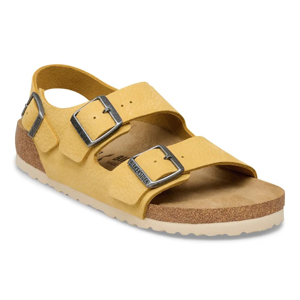 Milano Nubuck Leather Archive Yellow