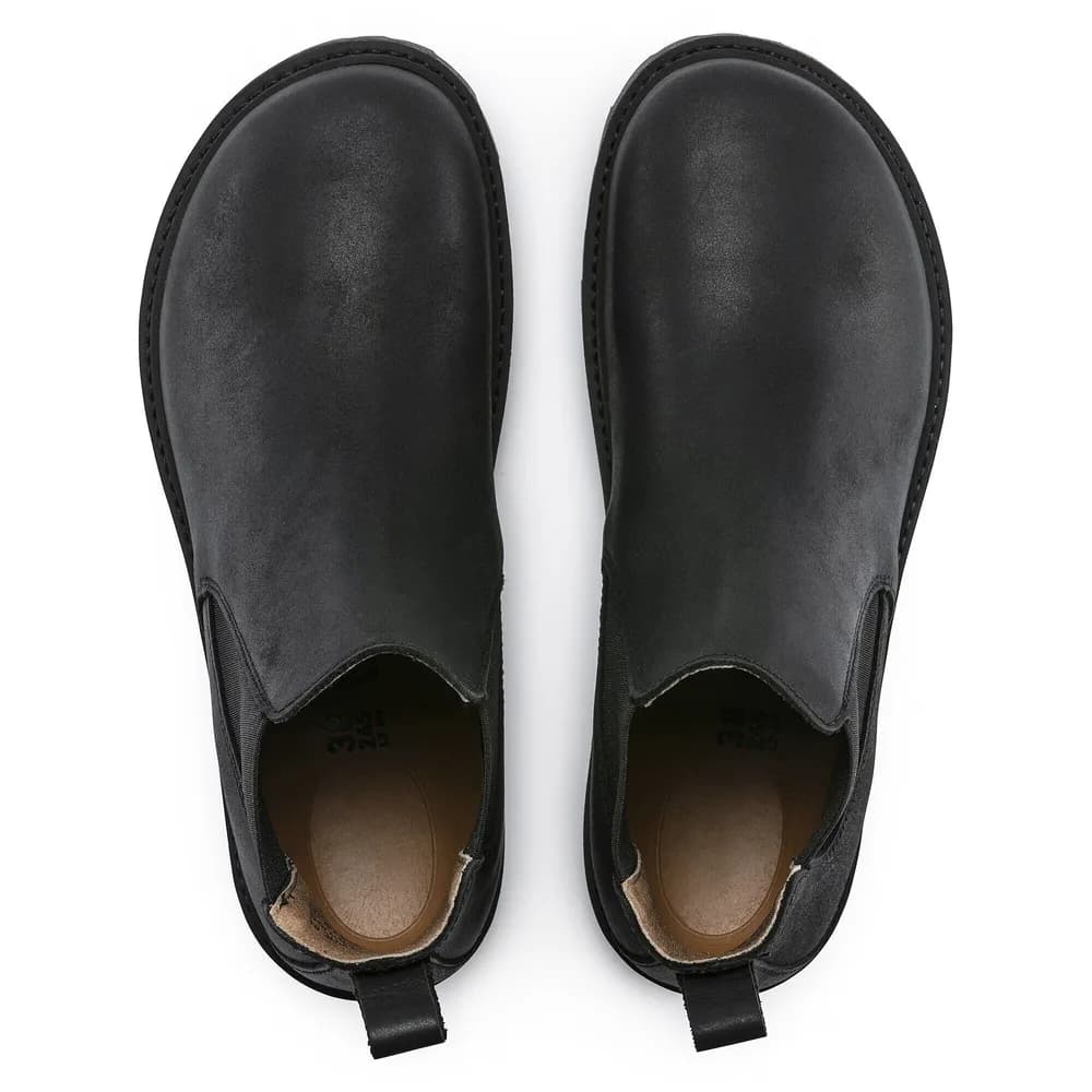 Stalon Nubuck Leather Black