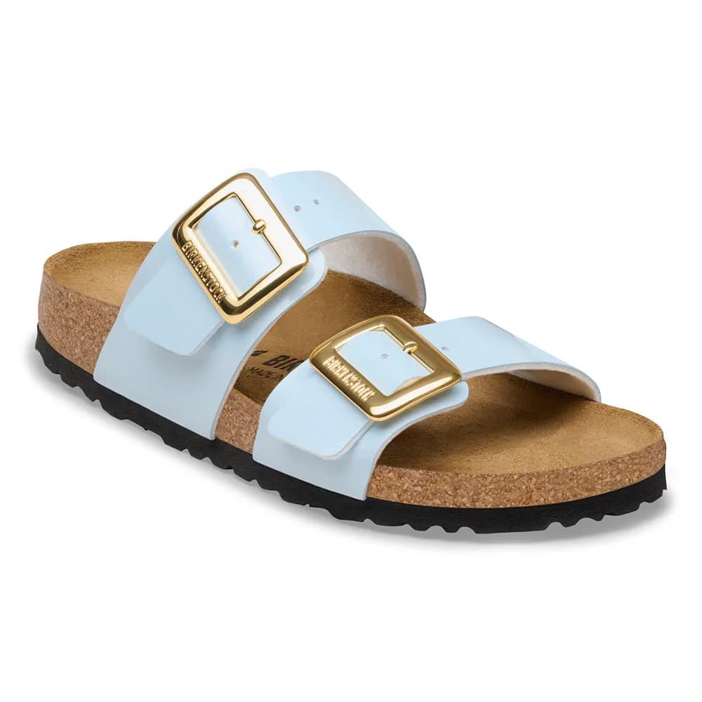 Sydney Luxe Buckle Birko-Flor Patent Patent Faded Purple