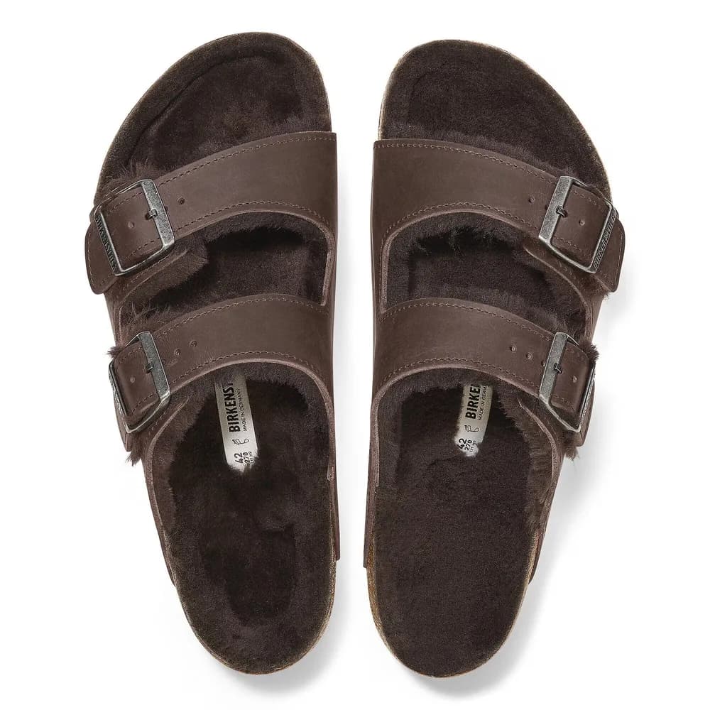 Arizona Shearling Oiled Leather Habana