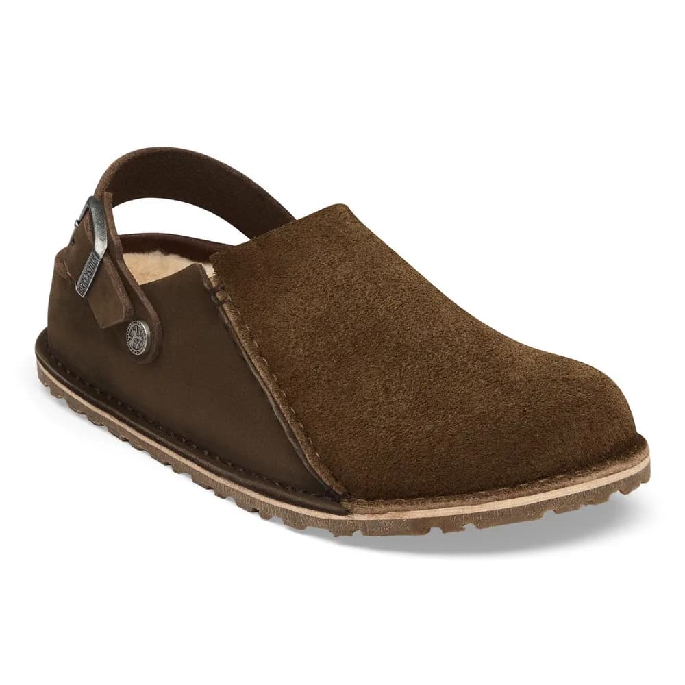 Lutry Premium Shearling Nubuck Leather/Suede Taupe