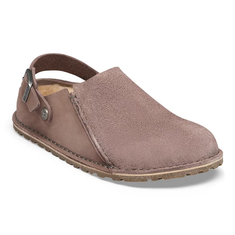 Lutry Premium Shearling Nubuck Leather/Suede Taupe