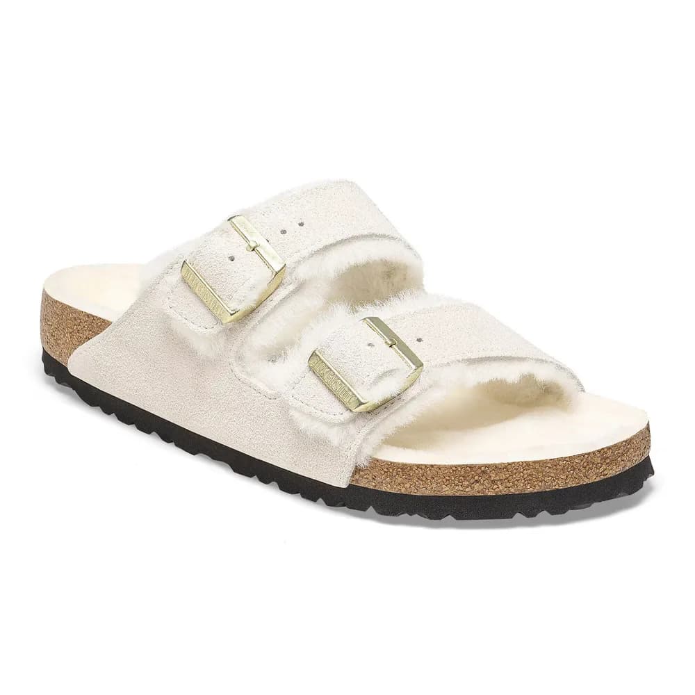Arizona Shearling Suede Leather-Shearling New Navy