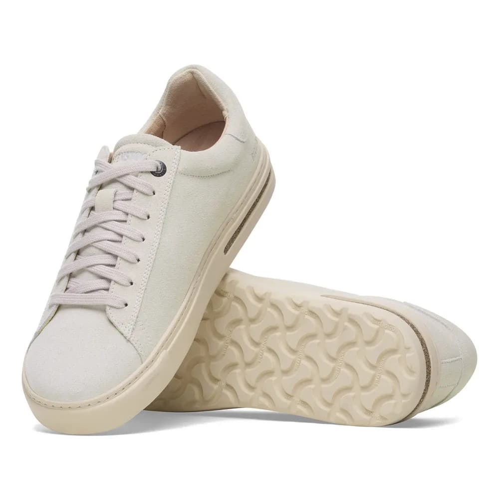Bend Low Suede Leather Antique White