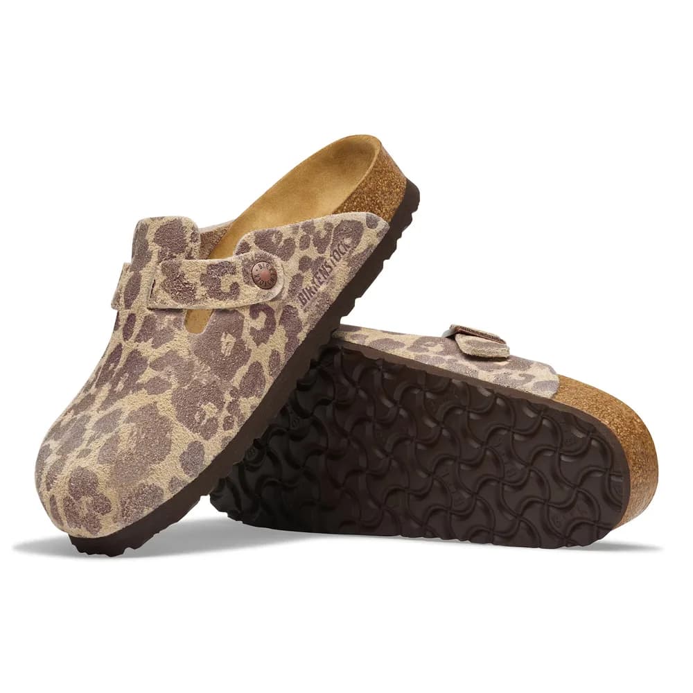 Boston Suede Leather Leo Sandcastle