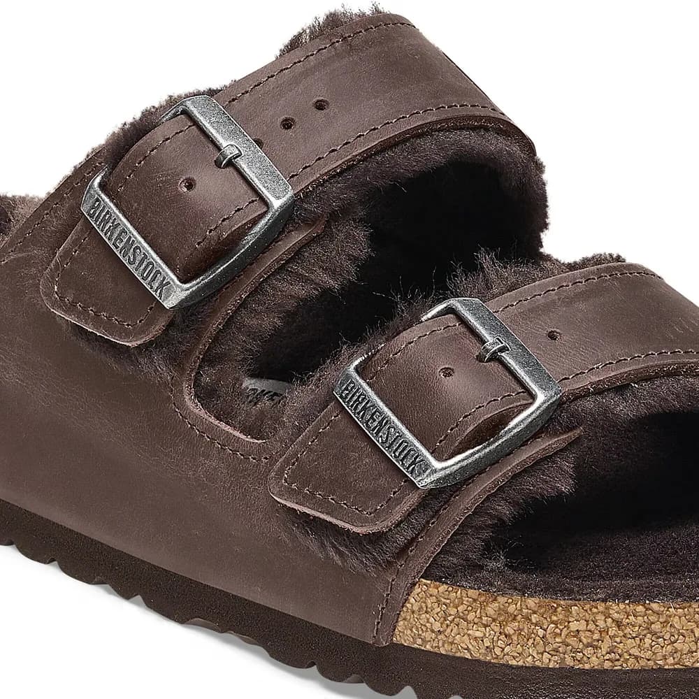 Arizona Shearling Oiled Leather Habana