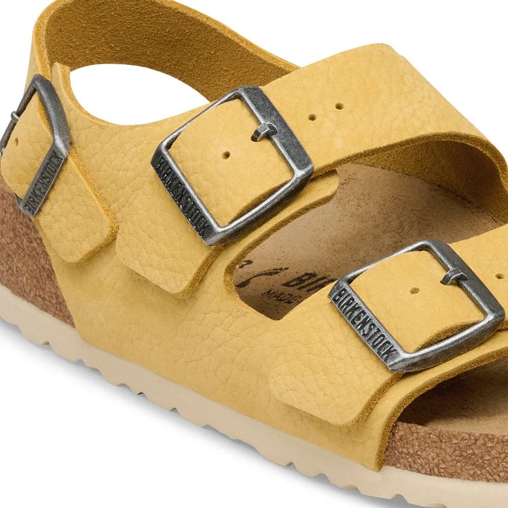 Milano Nubuck Leather Archive Yellow