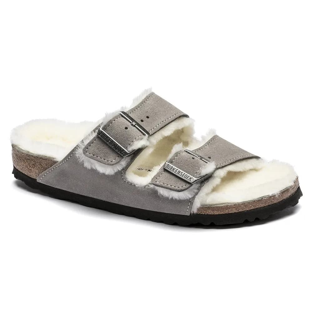 Arizona Shearling Suede Leather-Shearling New Navy