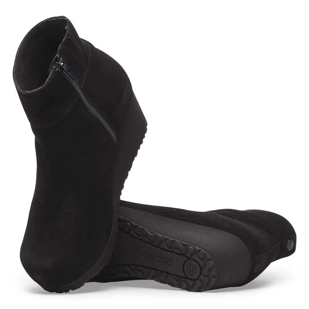 Ebba Suede Leather Black/Black