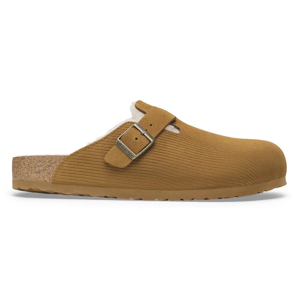 Boston VL Corduroy Teddy Shearling Suede Leather/Fur