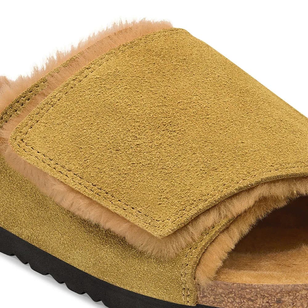 Solana Shearling Suede Leather