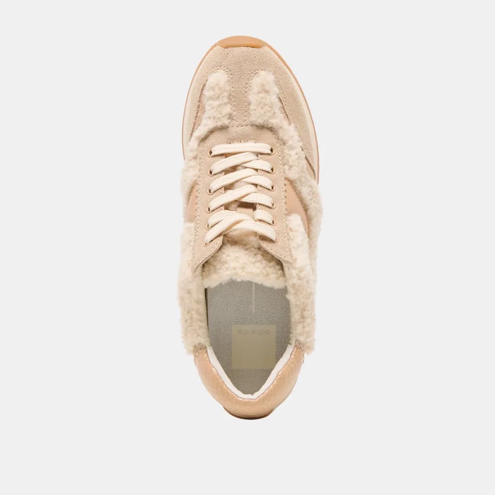 B.NTCD PLUSH SNEAKERS NATURAL PLUSH
