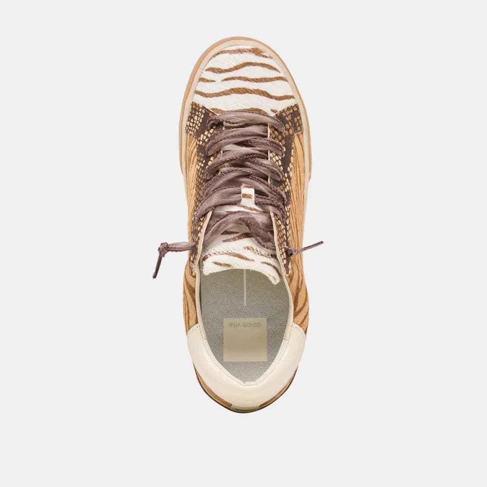 ZINA SNEAKERS ZEBRA MULTI CALF HAIR