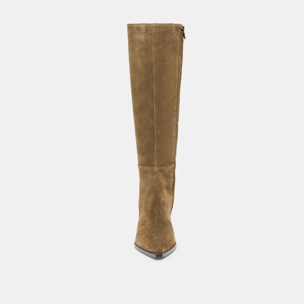 AUGGIE BOOTS OLIVE SUEDE