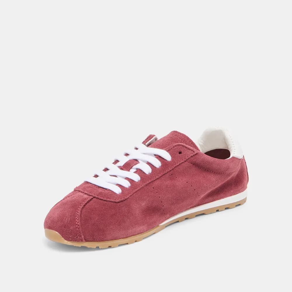 SERINA SNEAKERS BURGUNDY SUEDE