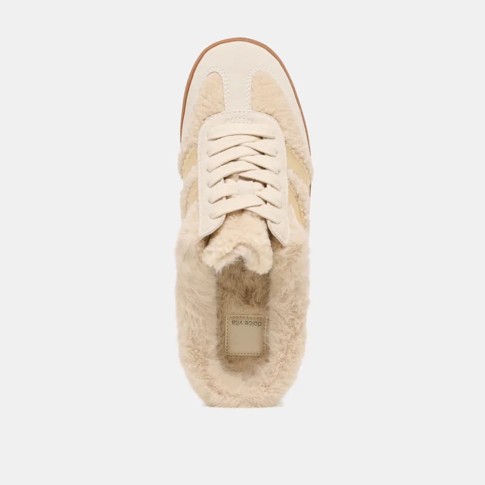 MERIT SLIDE PLUSH SNEAKERS NATURAL MULTI PLUSH