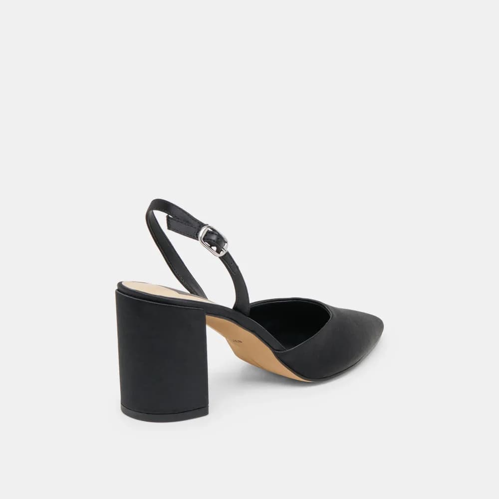 CAREL HIGH HEELS ONYX SATIN