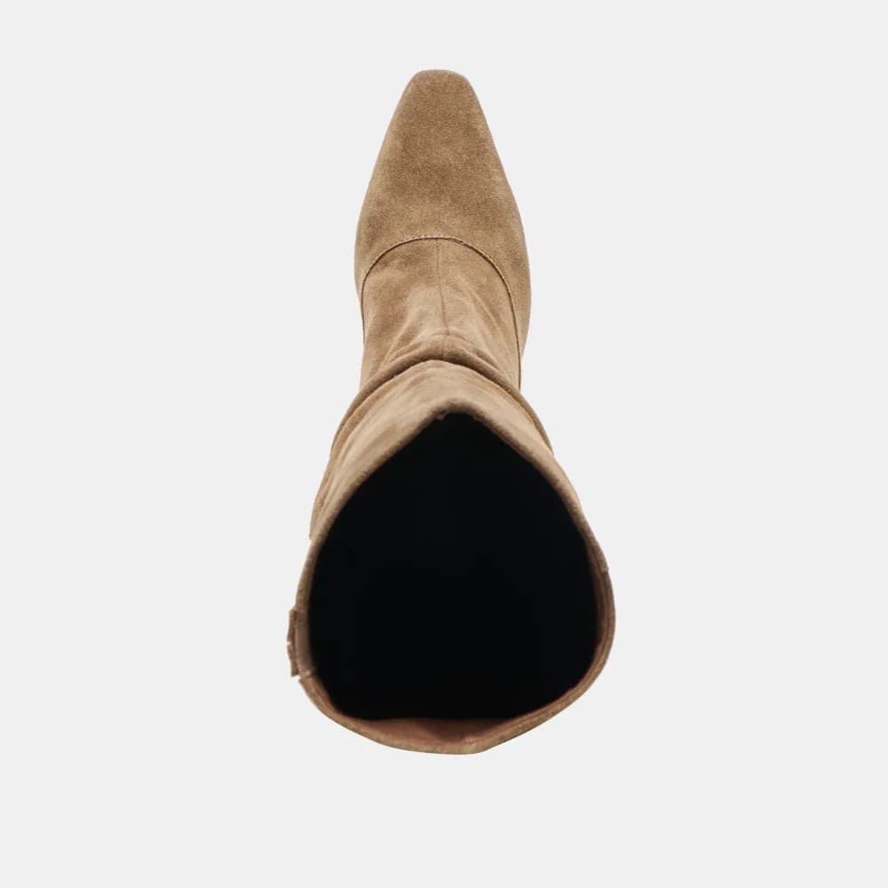 LOUSA BOOTS OLIVE SUEDE