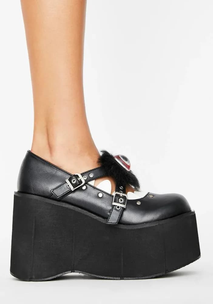 Cyclops Cutie Platform Mary Janes