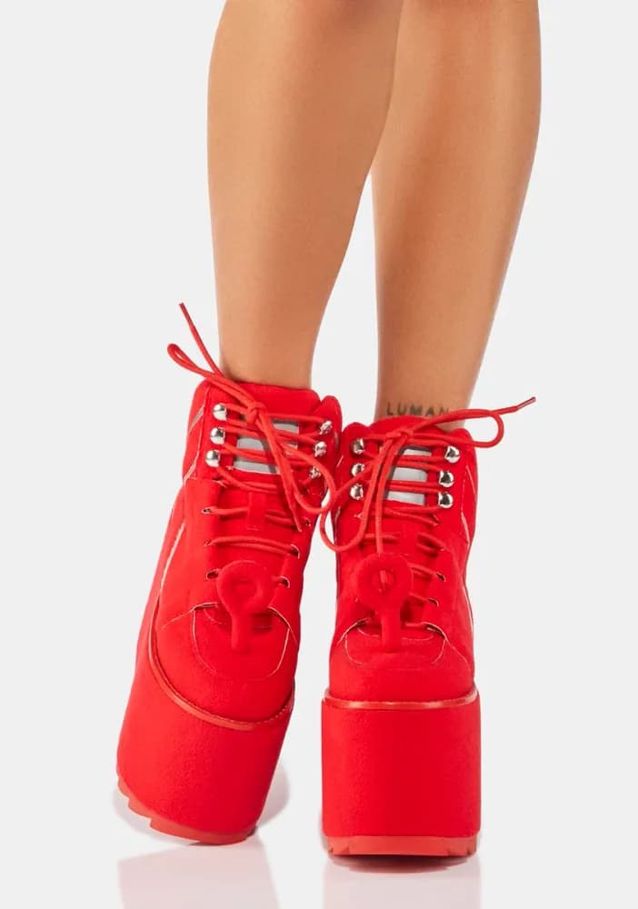 Po Qozmo Platform Sneakers