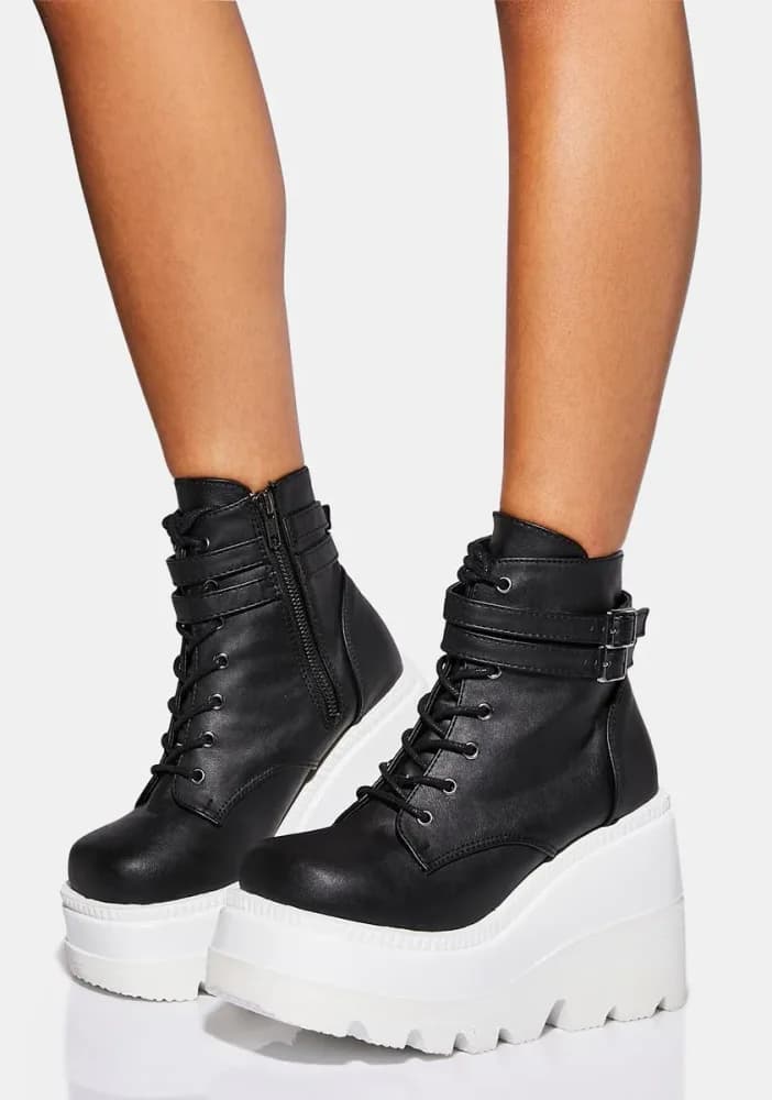 Contrast Technopagan Boots