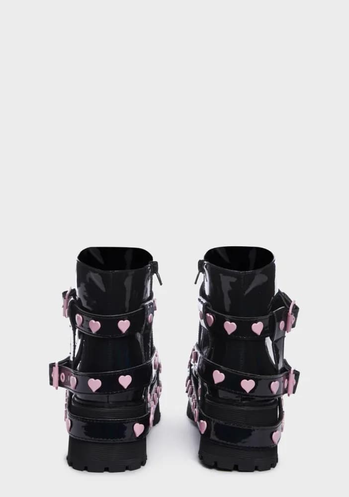 Slayr Bndg Heart Boots