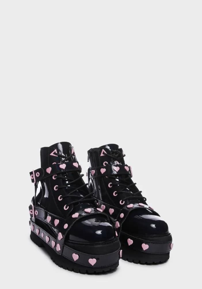 Slayr Bndg Heart Boots