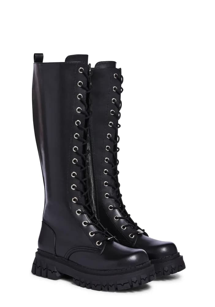 Teen Craft Knee High Boots