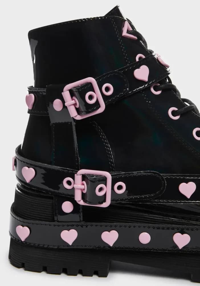 Slayr Bndg Heart Boots