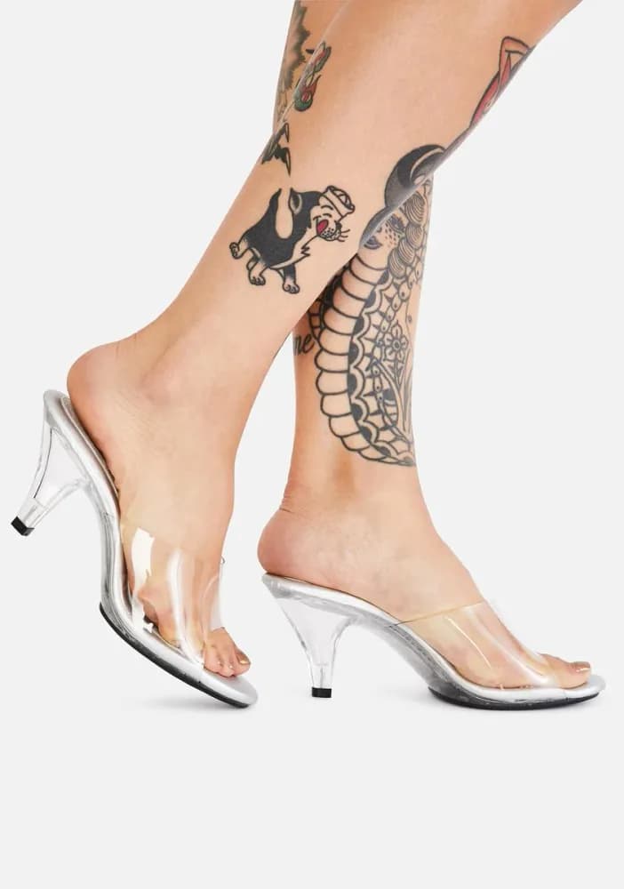 Belle Clear Heels