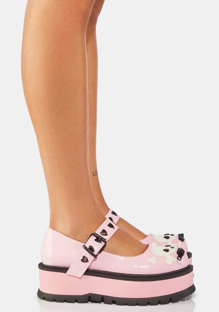 Baby Pink Slacker-27 Mary Janes