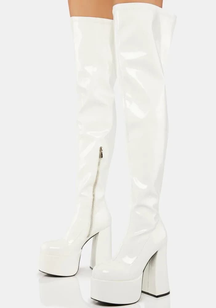 Iced The Wickedly Talented Thigh-High Boots
