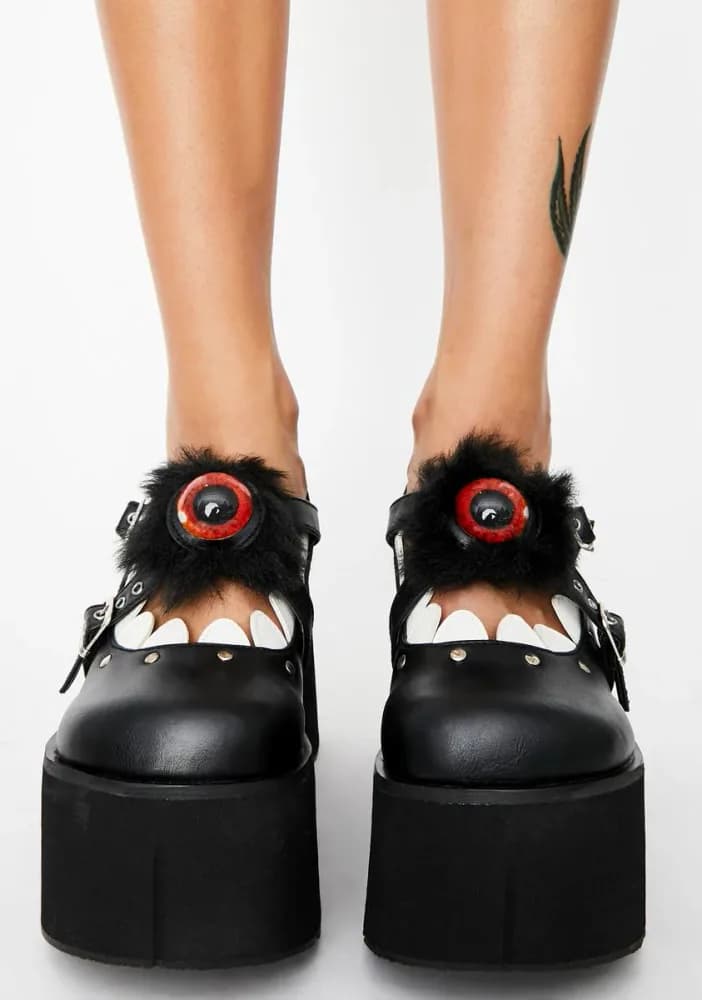 Cyclops Cutie Platform Mary Janes
