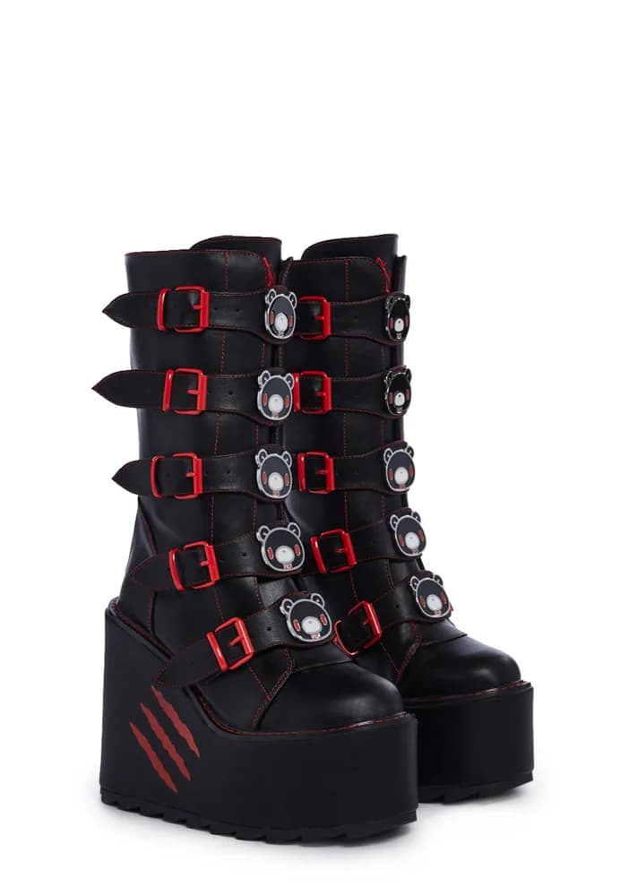 Dune Gloomy Platform Boots