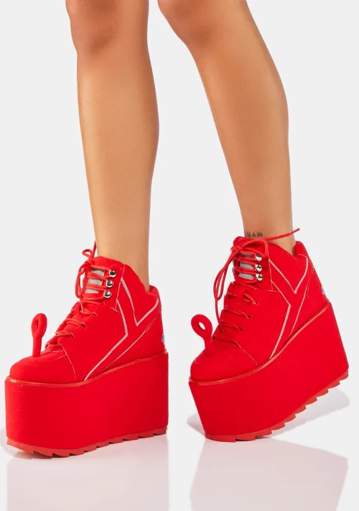 Po Qozmo Platform Sneakers