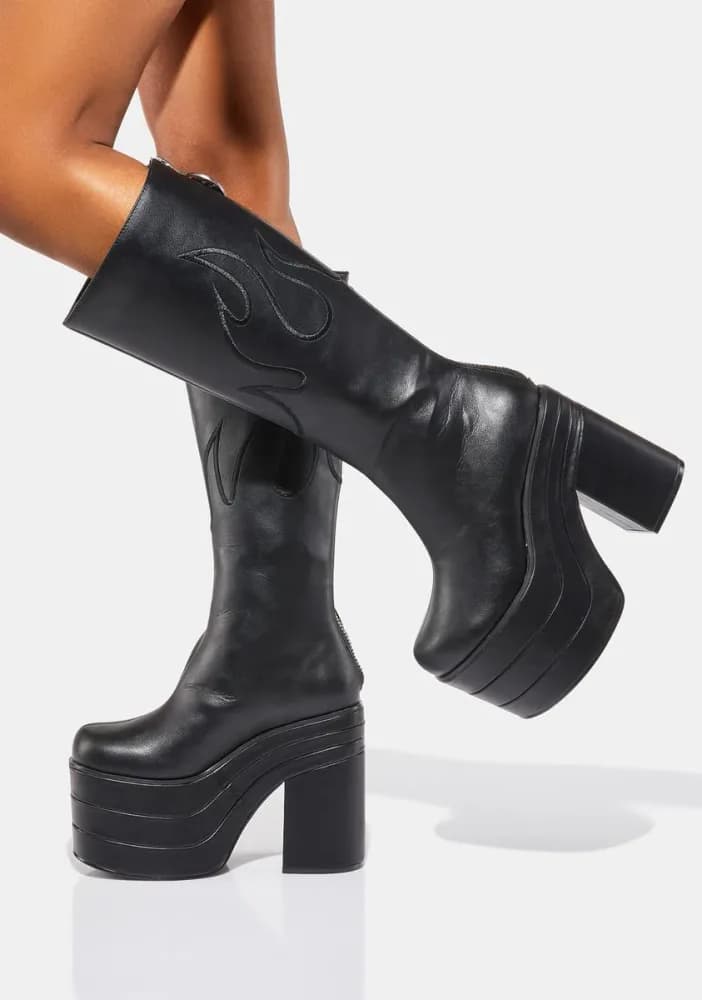 Inferno Platform Boots