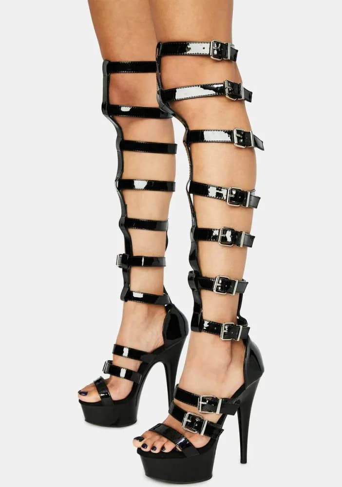 Can't Handle This Gladiator Heels