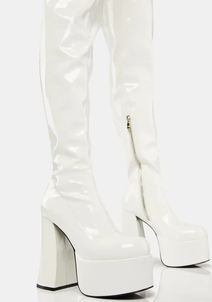 Iced The Wickedly Talented Thigh-High Boots