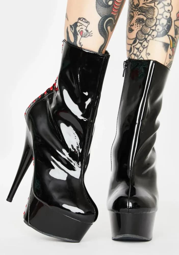 Wicked Tease Stiletto Boots