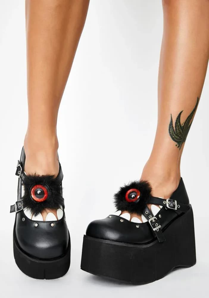 Cyclops Cutie Platform Mary Janes