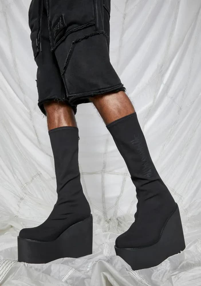 Synth Unisex Stretch Logo Traitor Boots