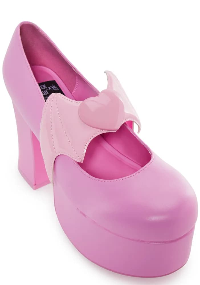 X Monster High Deelite Draculaura Platform Mary Janes