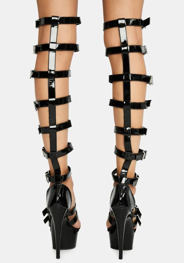 Can't Handle This Gladiator Heels